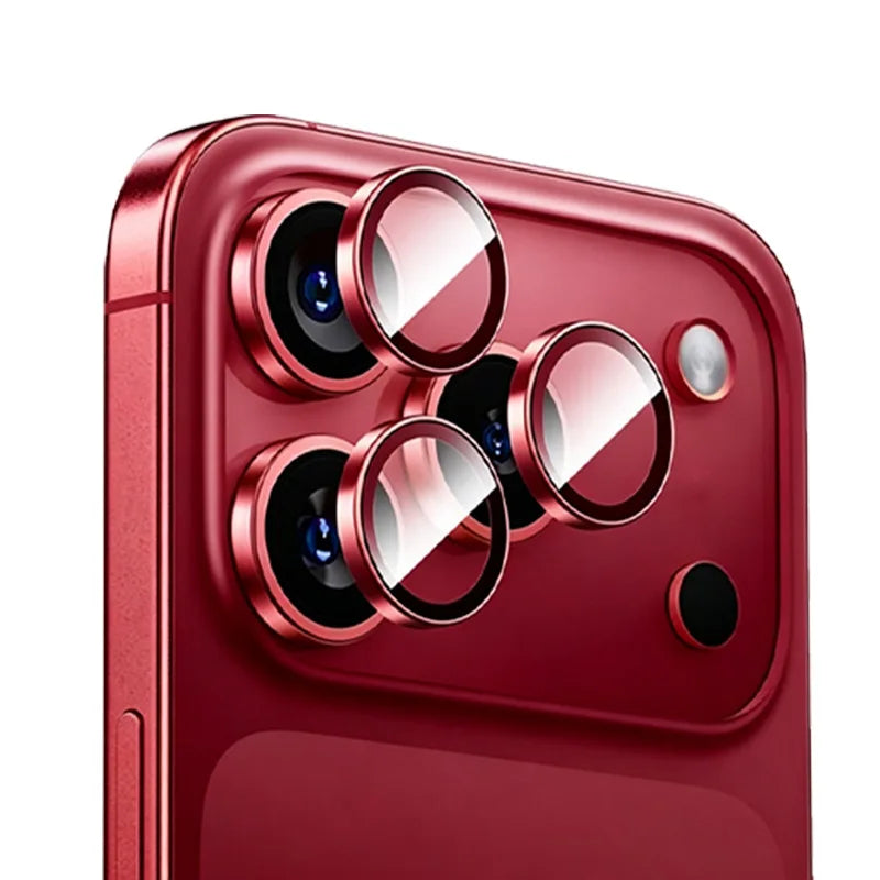 For Apple iPhone 18 17 Pro Max Aluminum Alloy Glass Camera Protector for iPhone18 18Pro Max Positioning Metal Ring Lens Film