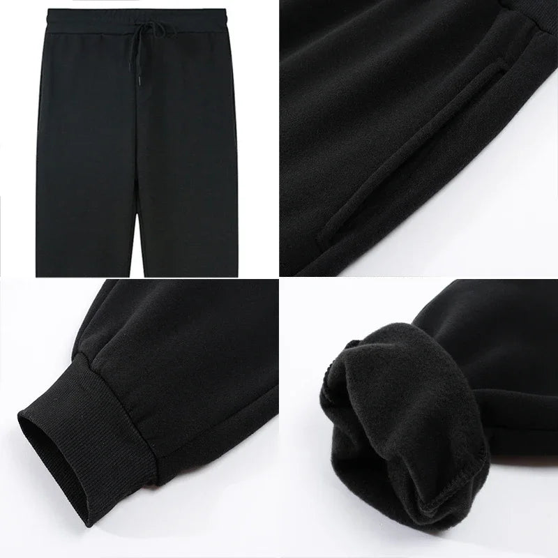 Tuta personalizzata con stampa, felpa con cappuccio e pantaloni da jogging, set unisex per lo sport e il tempo libero con maniche lunghe.