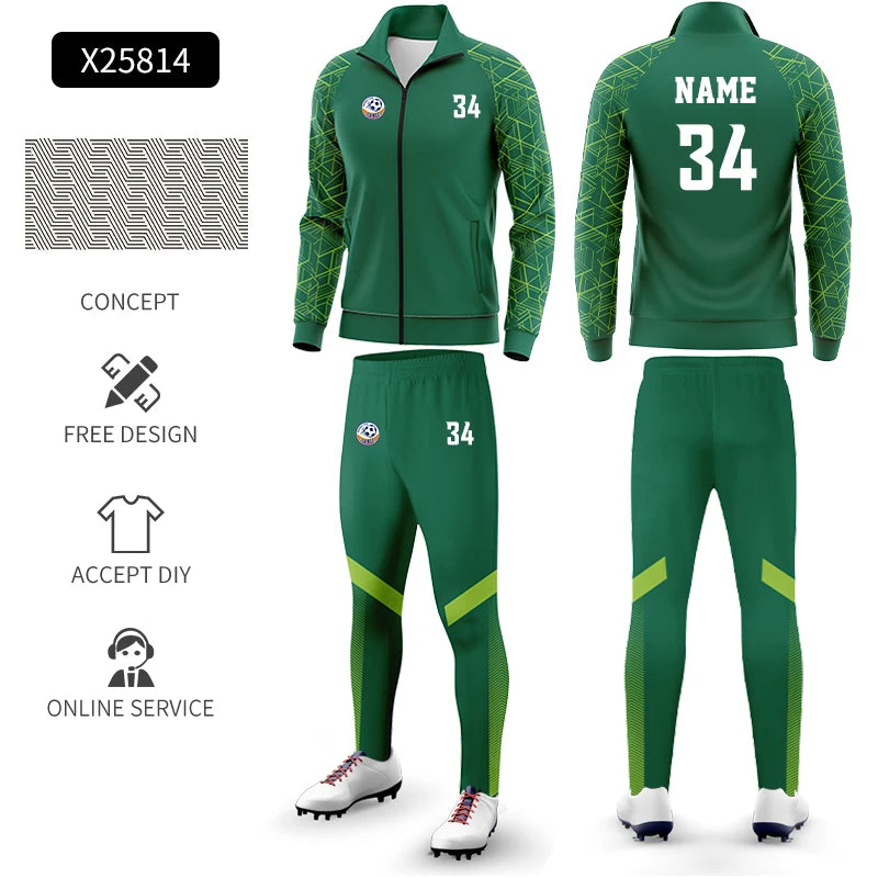 Completo sportivo uomo con zip, modello WX