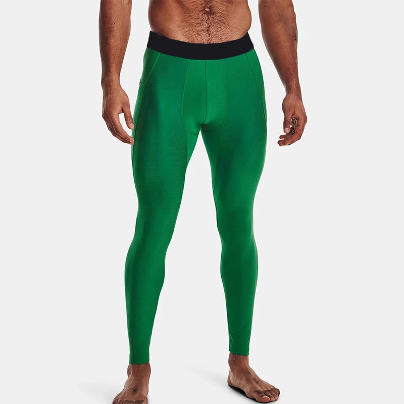 Men’s Running Leggings – Full-Length Sports Tights