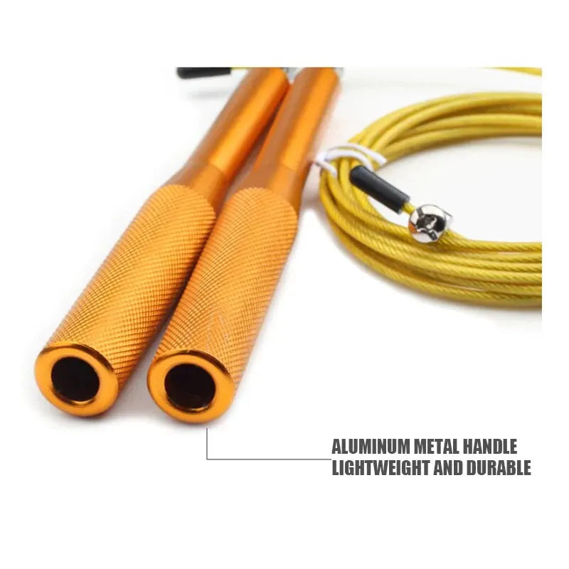Adjustable 3 m Speed Jump Rope with Aluminum Handles