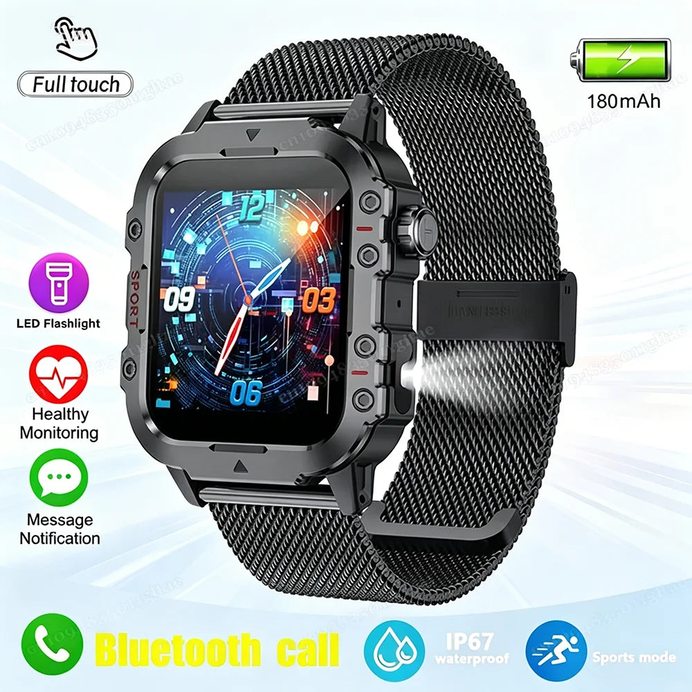 Smartwatch touch con chiamate Bluetooth, varianti 1,44″ e 2,01″