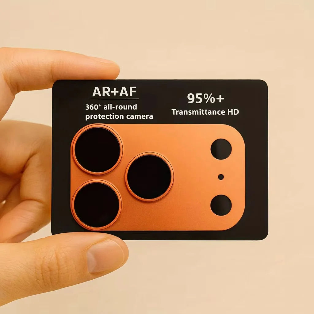 Official Color  Camera Sticker For IPhone 18 Pro Max And 17 Pro Max – Apple Full-coverage Air Metal Matte Protective Lens Film