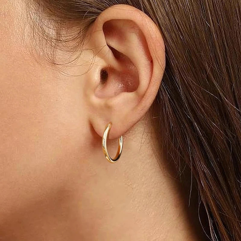 Hoop earrings