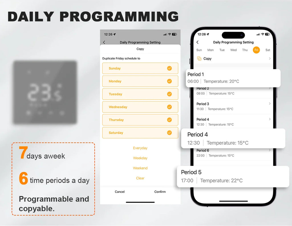Smart WiFi Thermostat Zigbee Tuya Water Gas Boiler Power Battery Powered Wireless Temperature Controller Alexa Google Home Alice