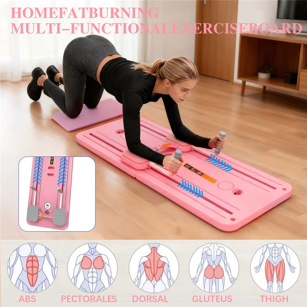 Foldable Fitness Board for Core and Push-Up Training
