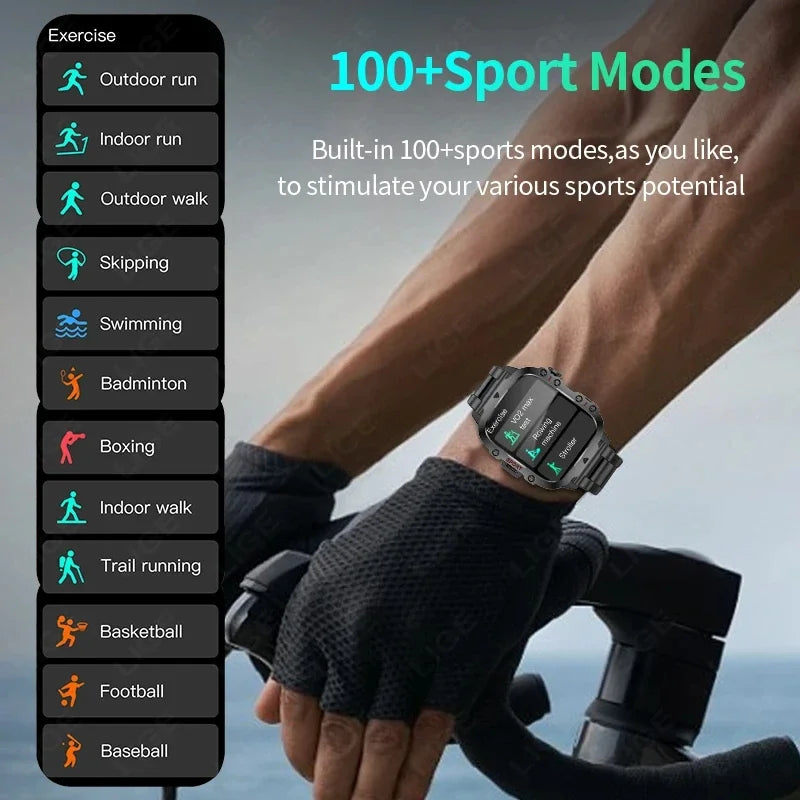 LIGE BW0667 smartwatch con chiamate Bluetooth