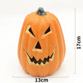 LED Triple-Layer Glowing Pumpkin Decor, Battery-Powered Light-Up Pumpkin Ornament, Halloween Festival Home Party Decoration