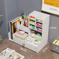 Wooden Desk Organizer with Pen Holder