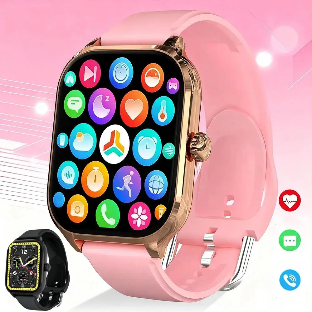 CHAONB Y68 smartwatch with Bluetooth calls and 2.01″ TFT display
