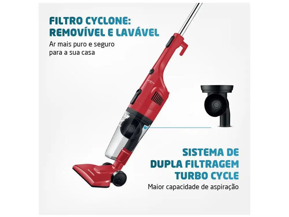 Mondial 1100W Turbo Cycle - 220V 2 in 1 Staubsauger