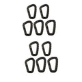 1-10Pcs Military tactical carabiner Clips Accessories D-Ring Buckle Mountaineering Carabiner Backpack Hanging Key Outdoor gadget
