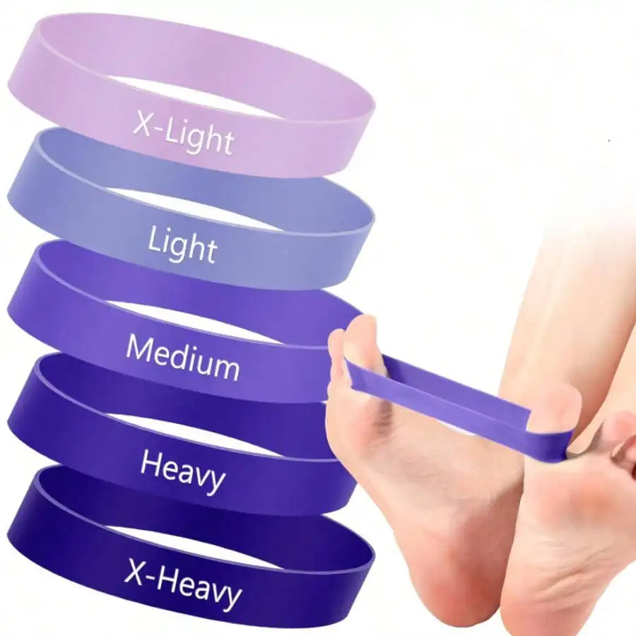 Resistance Bands for Toe, Finger and Hand Exercises