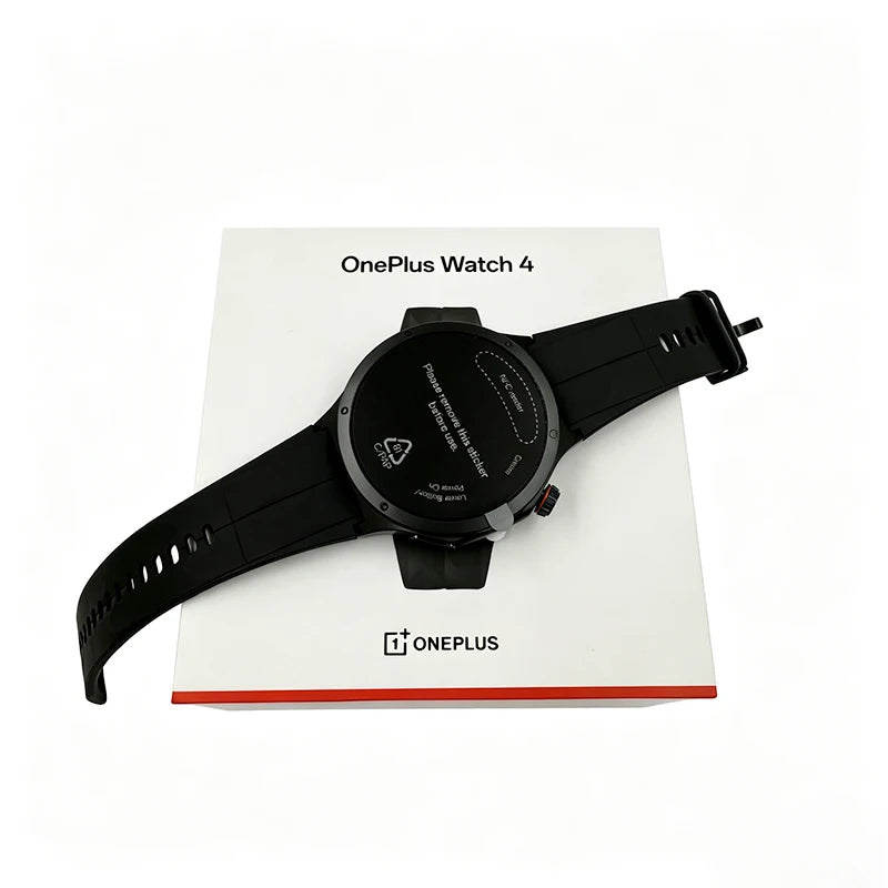 OnePlus Watch 4 smartwatch in titanio