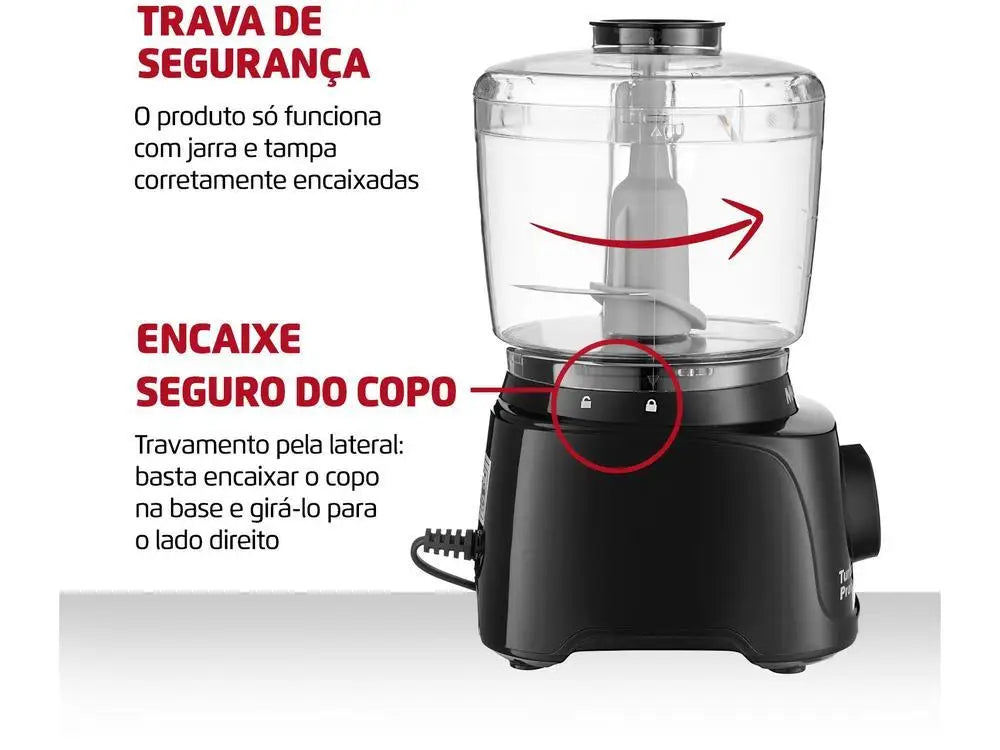 Mondial Mini-Zerkleinerer Schwarz – 220 V