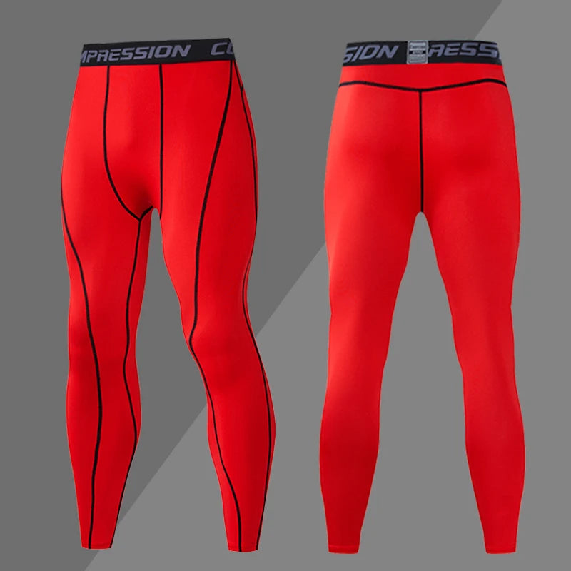 Men’s Running Tights and Compression Sports Pants