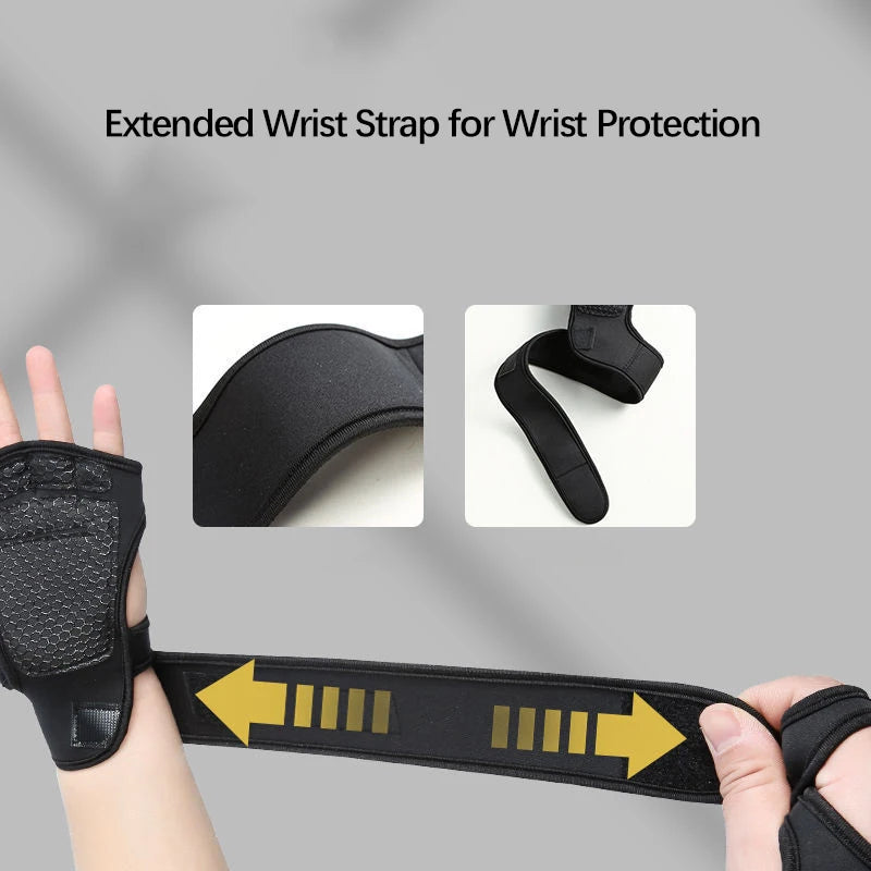 Half-Finger Training Gloves for Gym and Weightlifting