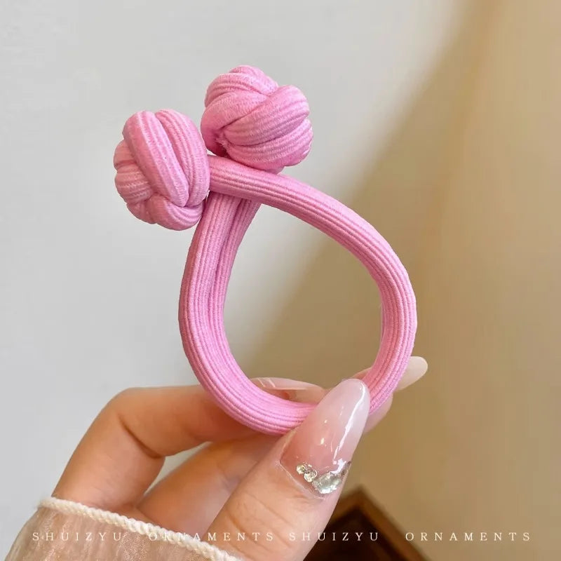 Simplicity Stretchy Rubber Hair Ties for Women, High-Elasticity Fashion Hair Scrunchies for Girls, Hair Accessories