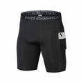 Pantaloncini aderenti uomo con tasca laterale