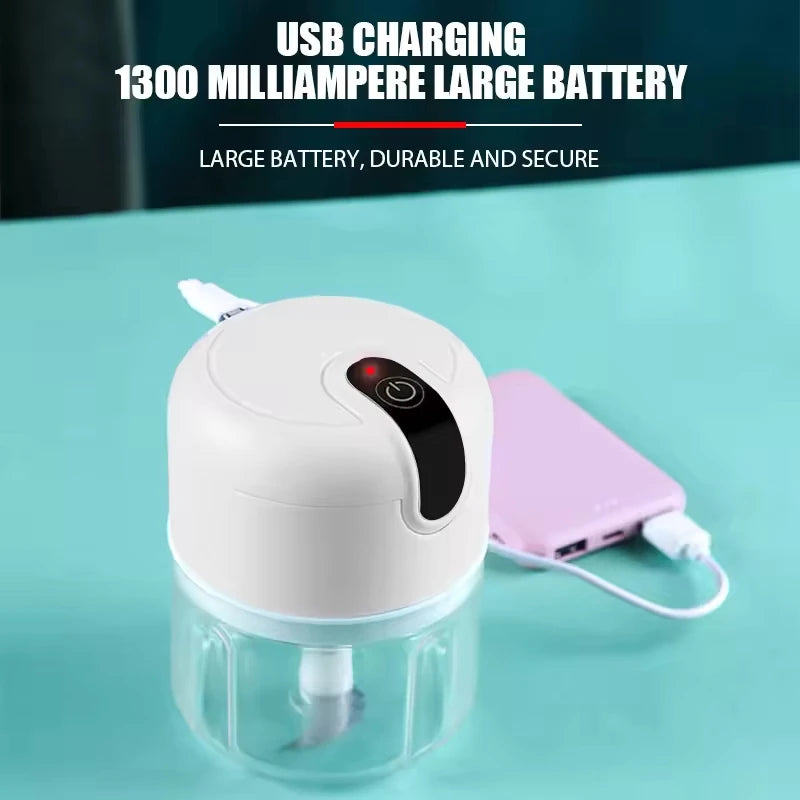 Hachoir à ail multifonction, coupe-légumes, broyeur électrique portable pour le Brésil