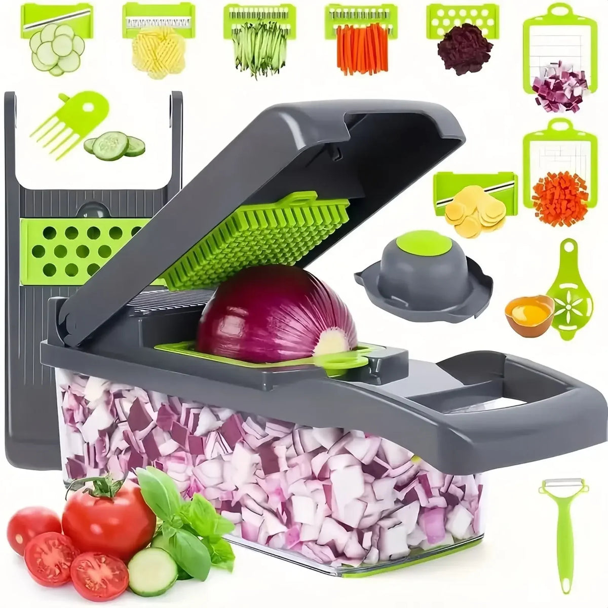 Tritaverdure manuale Galavilly con lame in acciaio inox