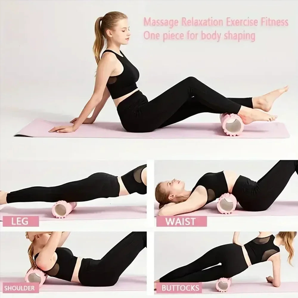 Foam Massage Roller for Yoga, Fitness and Stretching