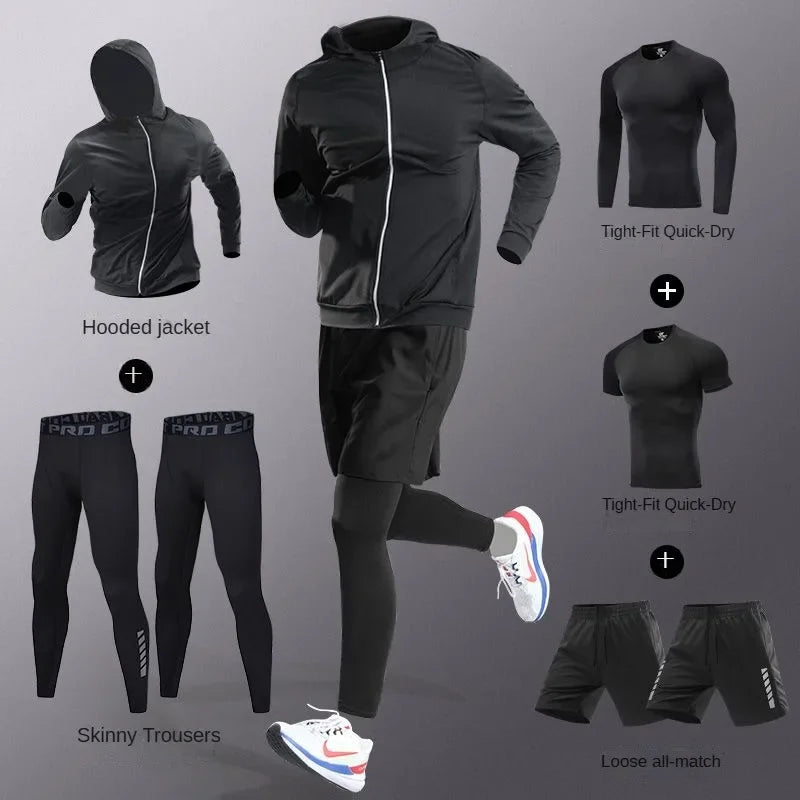 Men’s Quick-Dry Training Set, 3-Piece Options
