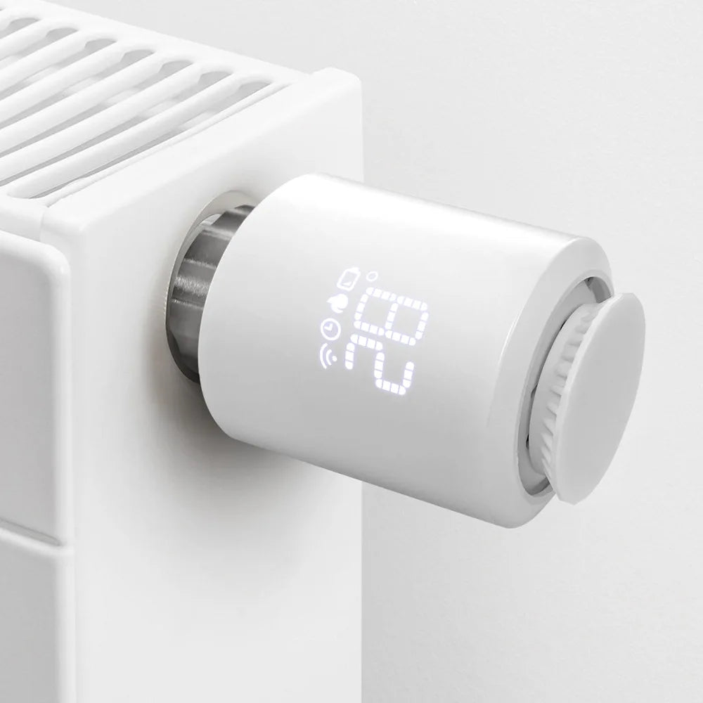 Tuya Smart ZigBee 3.0 TRV Radiator Actuator Valve Thermostatic Radiator Valve Temperature Controller Support Alexa Google Home