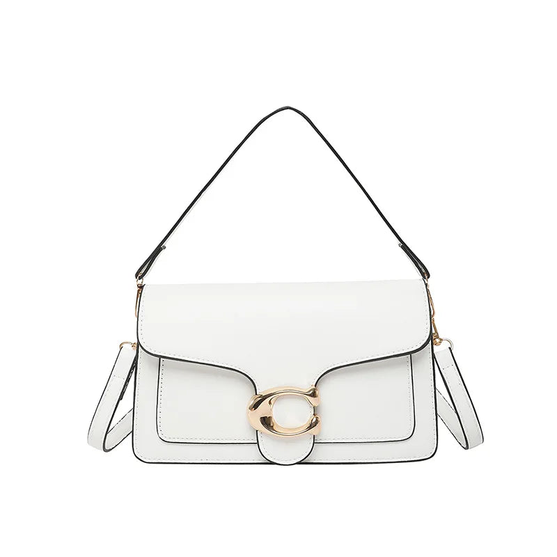 2026 New Niche Luxury Solid Color Tote Bag Vintage Minimalist Square Bag Fashion Versatile Crossbody Bag