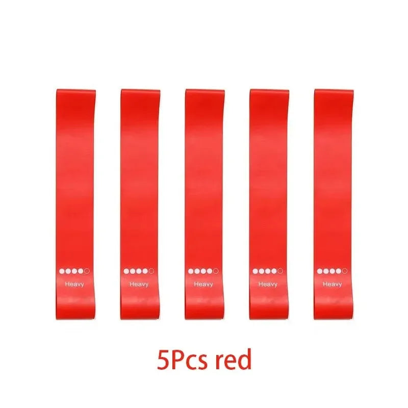 5-Level TPE Resistance Band Set for Yoga and Strength Training