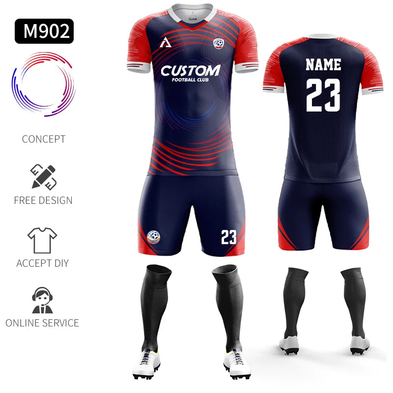 Maglia da calcio uomo in poliestere