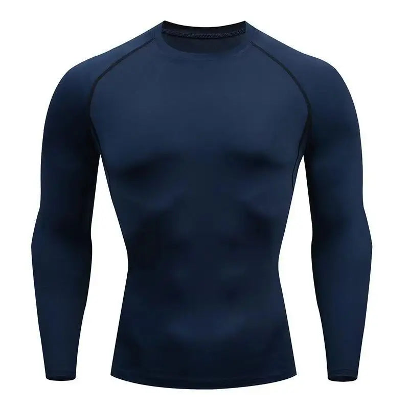 Completo sportivo uomo con maglia e leggings