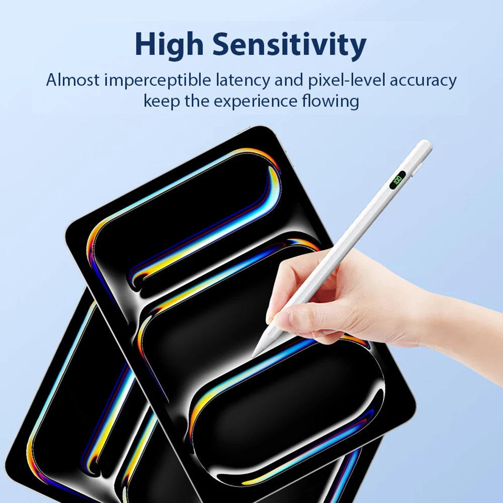 For Apple Pencil For Ipad A16 2025 10th Generation Stylus Pen Pro 13 M5 12.9 Air 11 M4 M3 5 4 3 Mini 7 6 A17 8th 9th Touch Pens