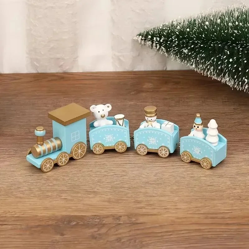 Christmas Train Merry Christmas Home Decorations Christmas Ornaments Xmas Navidad Noel Gifts Happy New Year 2025 Gifts