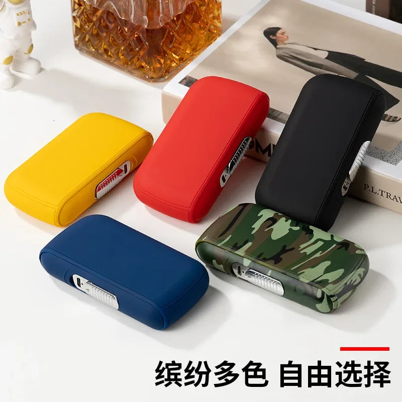 Portable 2-in-1 Multifunctional USB Cigarette Lighter and Cigarette Case, Rechargeable Lighter, Holds 10 King-Size Cigarettes