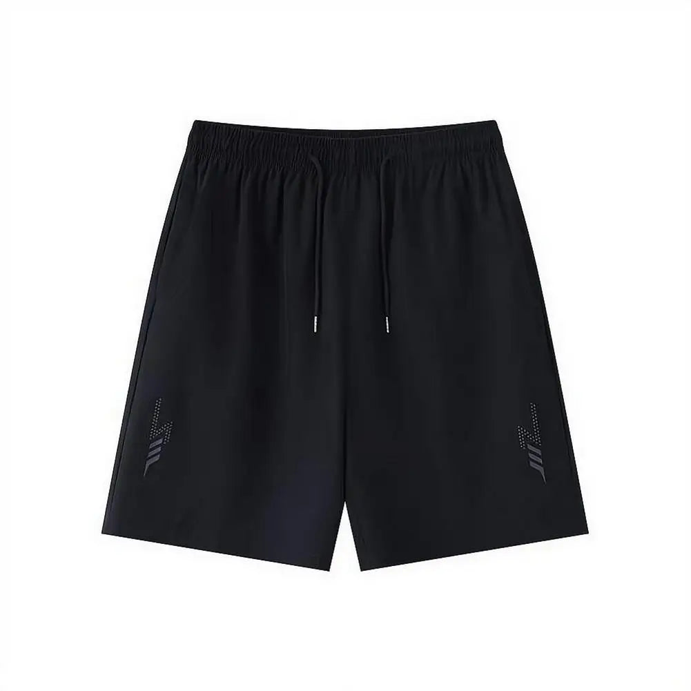 Men's sports shorts with drawstring and pockets