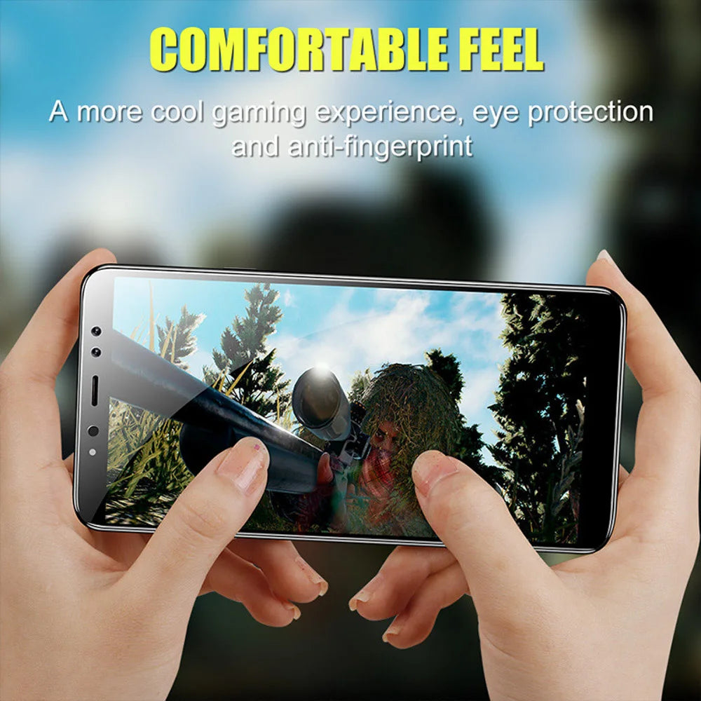 5PCS New 9D Glass Full Coverage for Apple iPhone 18 17 16 15 14 13 12 11 Pro Max XR X 7 8 Plus SE Screen Protectors Perfect Fit