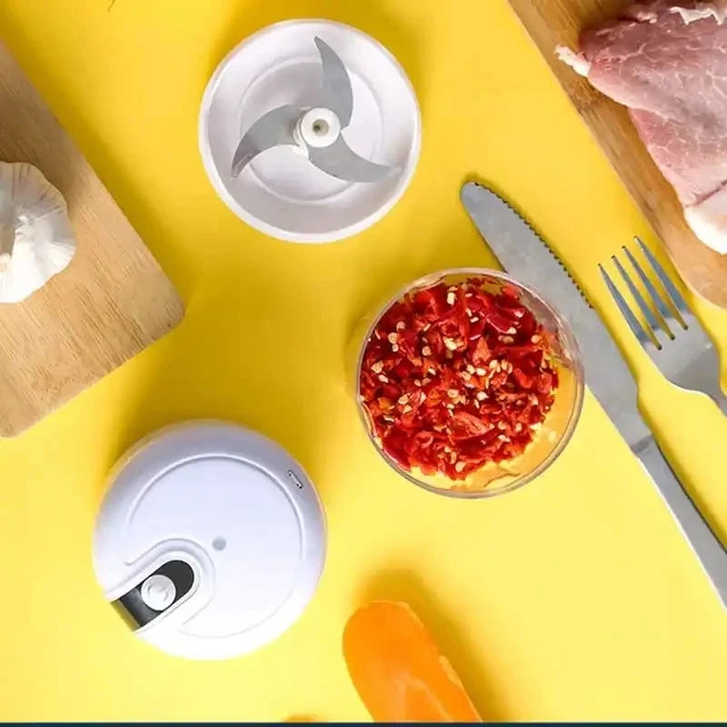 Hachoir à ail multifonction, coupe-légumes, broyeur électrique portable pour le Brésil