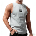 Men Sport Vest Summer Quick Dry Training Tanktop Workout Gym Singlets Man Fitness Tops Sleeveless Shirt Tee Running Tank Top Men