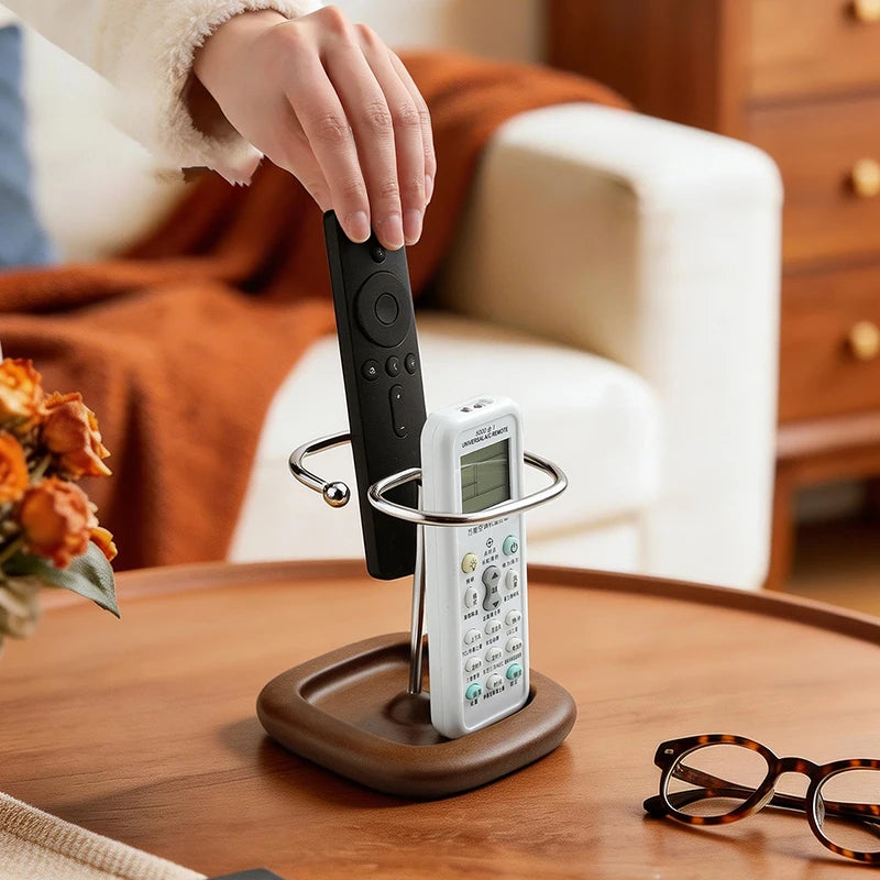 Soporte organizador de sobremesa para guardar mandos a distancia, estante para mandos de TV y aire acondicionado y otros objetos, ideal para el hogar y el escritorio de estudio.