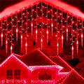 Street Garland Winter Festoon Led Light Curtain Icicle Garlands for New Year Droop 0.3M 0.4M 0.5M for Christmas Decorations 2023