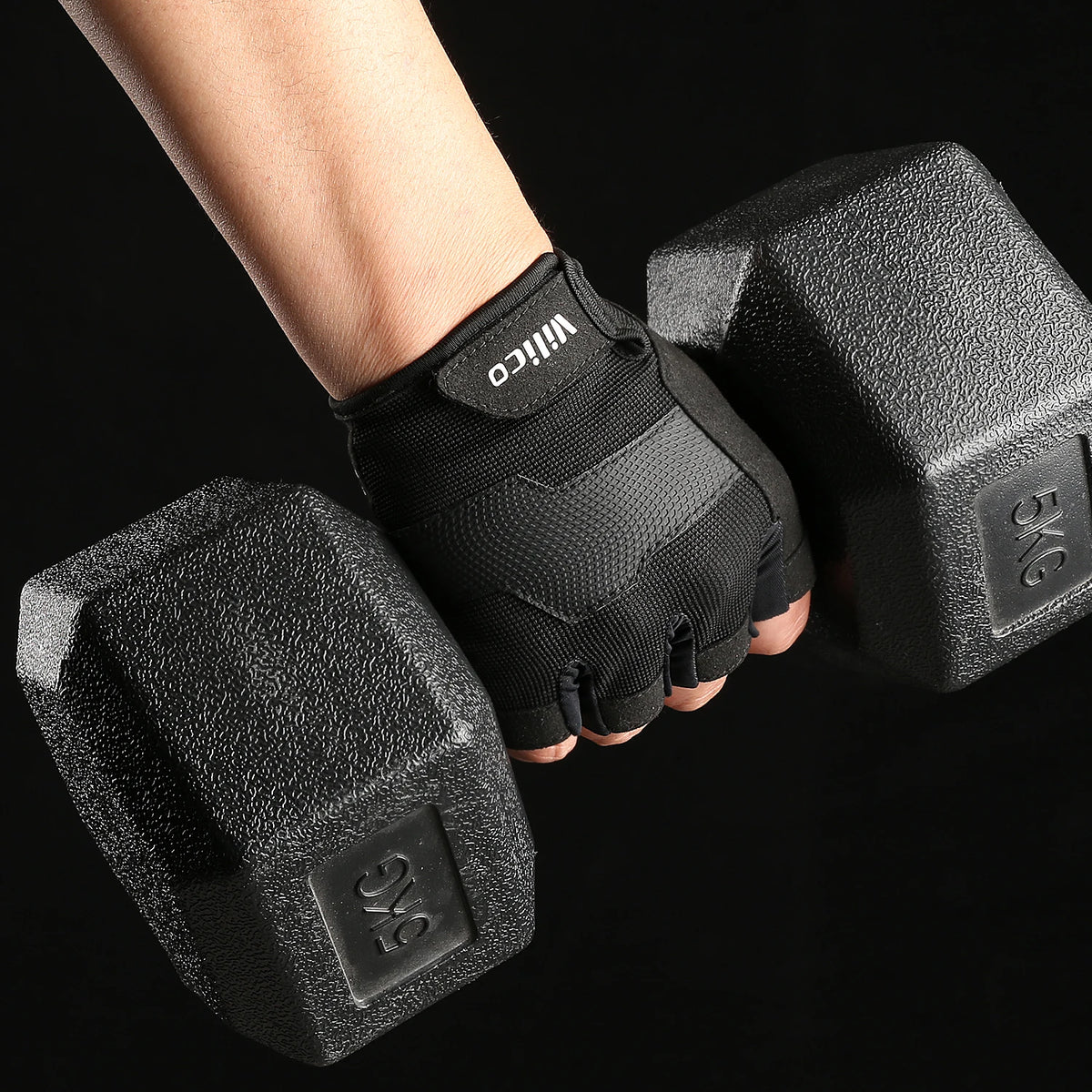 Half-Finger Gel-Pad Gloves for Gym and Cycling