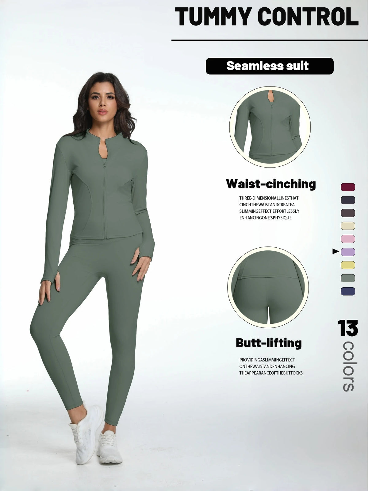 Conjunto de yoga de mujer, 2 piezas, top y leggings