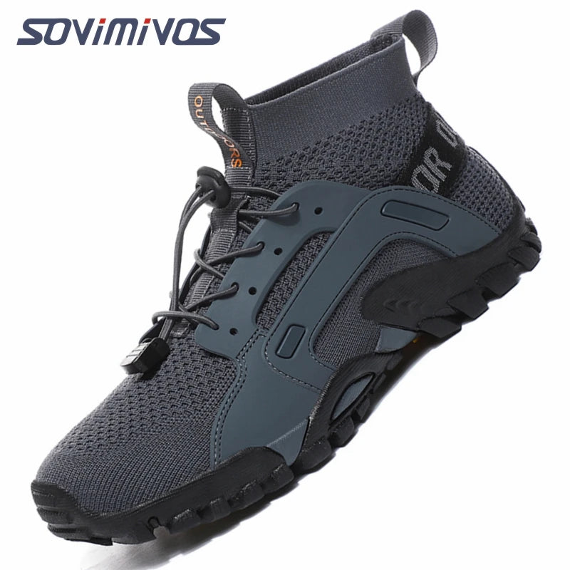 Wasserschuhe für Herren, schnelltrocknende Aquaschuhe, leichte Wanderschuhe für Wassersport, Schwimmen, Angeln und Kajakfahren