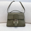 2026 New Clasp closure Saddle Bags Women Luxury Brand Designer Shoulder Bag Autumn Winter Fashion Elegant Commute Handbags