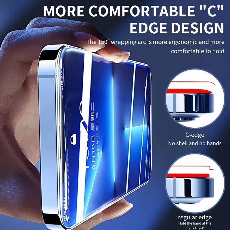 3Pcs Tempered Glass for iPhone 14 13 12 11 15 Pro Max Mini Screen Protector for iPhone 17 18 XS MAX 7 8 Plus 16 Protective Glass