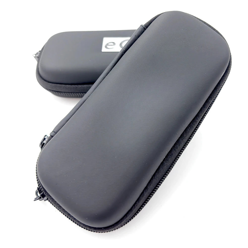 Estuche de transporte con cremallera EGo Storage Bag para kits de bricolaje CE4 MT3 Ego Evod, funda protectora de piel para cigarrillos de tamaño mediano