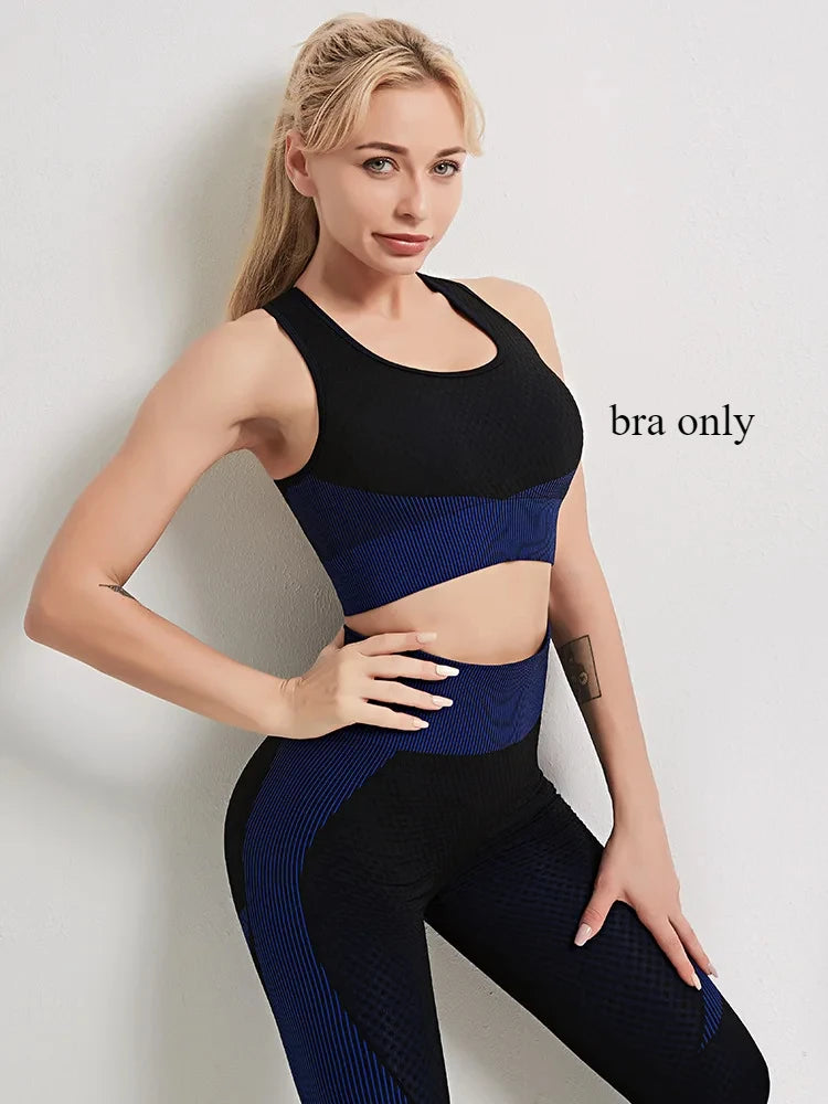 Yoga-Set für Damen, Top und Leggings