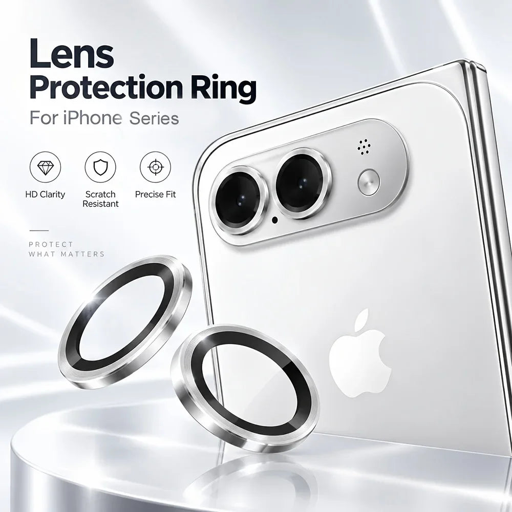 2-3Pcs For IPhone Duo Lens Camera Protector For 18 Duo Pro Max 17 16 Pro Max HD Clear Lens Glass