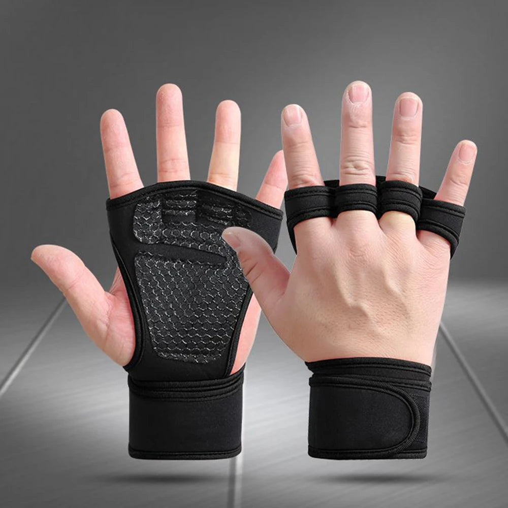 Half-Finger Training Gloves for Gym and Weightlifting